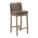 Ver imagem 2 de Banqueta Madeira Maciça Dani Volttoni