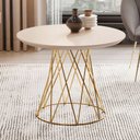 Ver imagem 1 de Mesa de Centro Perola/dourado Jb 8040 - Jb Bechara