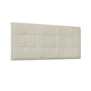 Ver imagem 1 de Painel de Cama 140cm Sonhare Corano Marfim - Lucadi Home