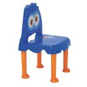 Ver imagem 2 de Cadeira Plastica Infantil Montavel Monster Azul e Laranja