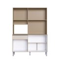 Ver imagem 4 de Cozinha Compacta com Vidro 6 Portas 1 Gaveta Marina Genialflex Móveis