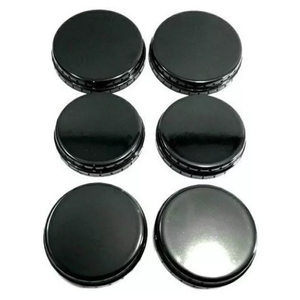 6 Tampas Espalhadores para Boca de Fogão Esmaltec Bali, 4 Pequenas/ 2 Grandes