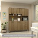 Ver imagem 1 de Cozinha Compacta 165,40cm 7 Portas e 2 Gavetas com Tampo 353 Luciane Móveis