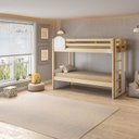 Ver imagem 1 de Beliche Infantil Reversível New Garden Casatema MadeiraOriginals Marrom/Branco
