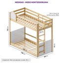 Ver imagem 4 de Beliche Infantil Reversível New Garden Casatema MadeiraOriginals