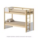 Ver imagem 5 de Beliche Infantil Reversível New Garden Casatema MadeiraOriginals Marrom/Branco