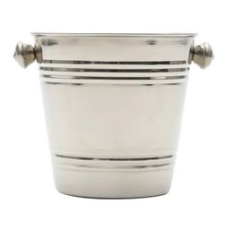 Balde para Gelo de Aço Inox Prime 12cm-900ml Lyor - 1