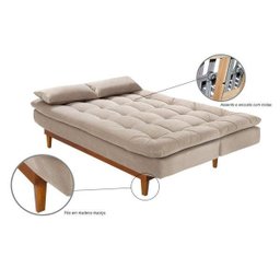 Sofá Cama Dubai Espresso Móveis - 5