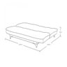 Sofá Cama Dubai Espresso Móveis - 8