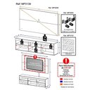 Ver imagem 5 de Rack com Painel Tv até 65" e Espelho Flórida Multimóveis