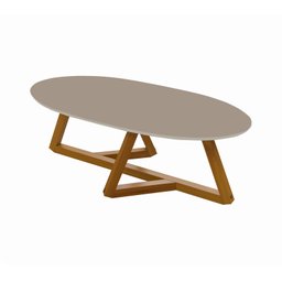 Mesa Laqueada Centro Sala Estar Classic - 1