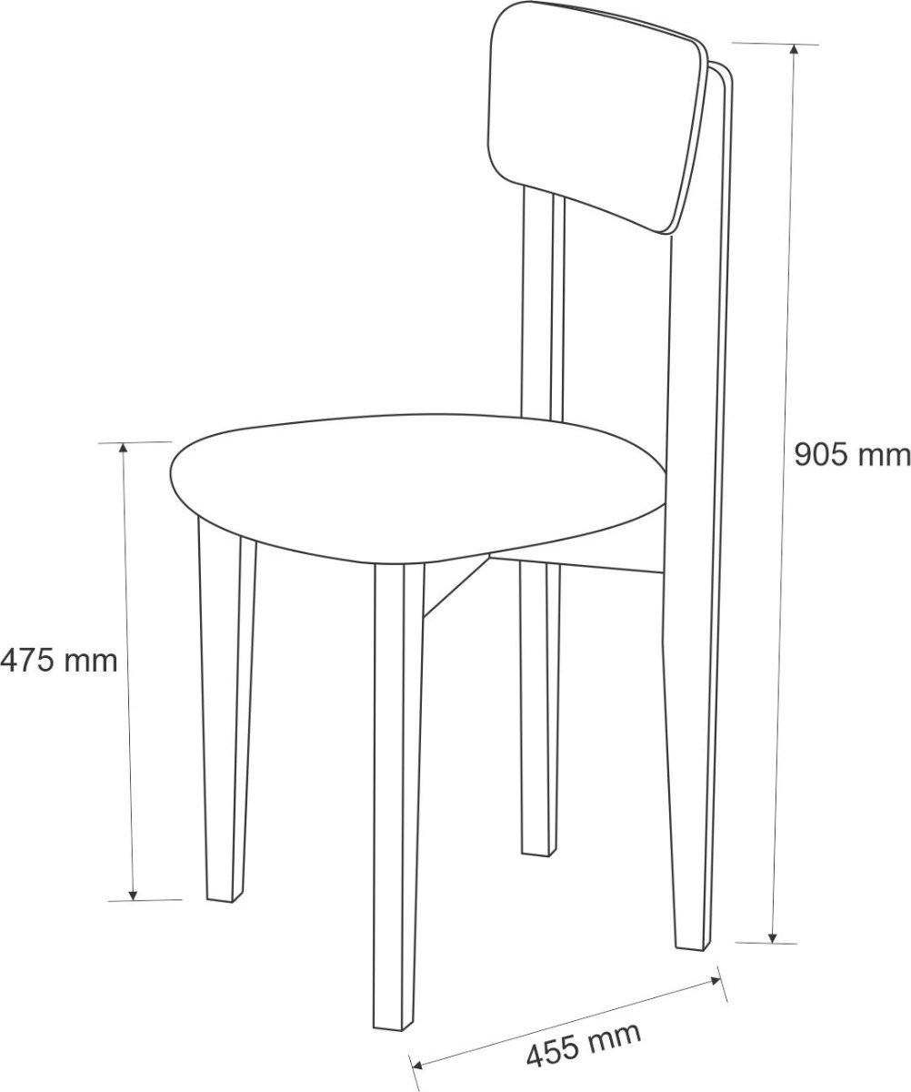 Kit Mesa De Jantar 90x90 Com 4 Cadeiras Cozinha Apartamento Elisa - Branco/Branco - 5