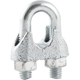 Clips P/ Cabo de Aço 3/8''9,53 Mm Cartela C/ 5 Peças Vonder - 1