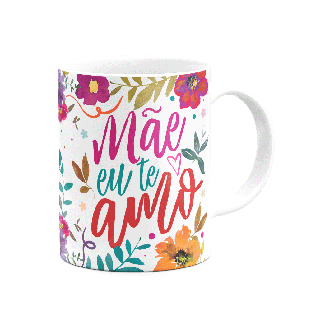 Caneca Floral Mães - Não Fez Mais do que Sua Obrigação - 2