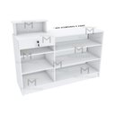 Ver imagem 4 de BALCÃO CAIXA VITRINE M214.2021.B (LOJA, COMÉRCIO) MUNDI MOVEIS