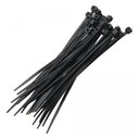 Ver imagem 1 de Abraçadeira de Nylon 370mm x 7mm Preto 50 Uni Enforca Gato Cinta Plastica