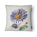 Ver imagem 2 de Kit 3 Capas de Almofada 43x43cm Microfibra Floral Orquídeas Lilás