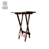 Mesa Bistrô para Area Gourmet Dobrável de Madeira Maciça: Imbuia - 8