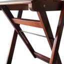 Ver imagem 5 de Mesa Bistrô para Area Gourmet Dobrável de Madeira Maciça: Imbuia