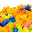 Ver imagem 4 de Brinquedo Montar Interativo Coloridos Tubos Pequenos Cano