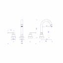 Ver imagem 2 de Misturador para Banheiro Mesa Flex Plus - Deca Deca Metais