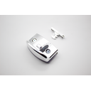 Ver imagem 3 de Bate Fecha em Polimero V/A cor Cromado