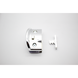 Bate Fecha em Polimero V/A cor Cromado