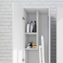 Ver imagem 3 de Armário Multiuso 1 Porta Cozinha/Área de Serviço Branco