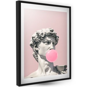 Quadro Decoração Grande Quarto Moderno Davi Chiclete Babaloo