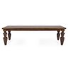 Mesa de Jantar 240cm em Madeira Maciça Pés Torneados Flower Canela - 3