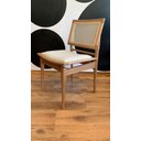 Ver imagem 4 de Cadeira Palha em Madeira Cadeira Palha Assento Bege Personal Art Design