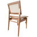 Ver imagem 3 de Cadeira Palha em Madeira Cadeira Palha Assento Bege Personal Art Design