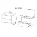 Ver imagem 4 de Puff Baú 1 Gaveta Pu2051