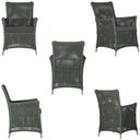 Ver imagem 5 de 2 Poltronas e 1 Mesa Igapó em Alumínio Pintura Fendi Corda Náutica Estofado 11