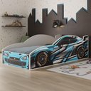 Ver imagem 1 de Cama Carro 100% MDF Infantil Montessoriana para Colchão 88x188cm Multimóveis MP4318