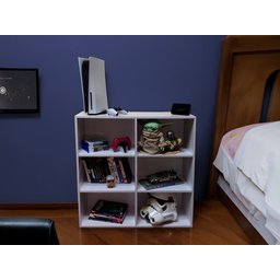 Estante Gamer Liverpool com 6 Nichos - Organização e Estilo para Gamers - 1