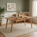 Ver imagem 1 de Mesa de Jantar 6 Lugares 180cm Retangular