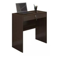 Escrivaninha/mesa Para Notebook 1 Gaveta Com Chave Andorinha Candian Branco - Jcm Movelaria CAFE - 1