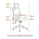 Ver imagem 5 de Cadeira Tokyo Presidente - Preto Fratini