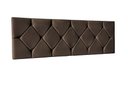 Ver imagem 1 de Cabeceira Painel Cama Box Casal 160 cm Mariana- Marrom Corino