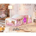 Ver imagem 1 de Mini Cama Infantil Juvenil Carro com Proteção Lateral de Mdf Design Moderno Adesivado de Carruagem