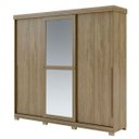 Ver imagem 4 de Guarda-Roupa Casal com Espelho 3 Portas 4 Gavetas Provence Carraro