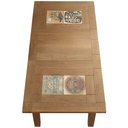 Ver mais imagens de Mesa Extensível Cozinha Gourmet com Cerâmica 120cm Gran W02 Imbuia - Lyam Decor