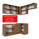 Ver imagem 6 de Armário de Cozinha Completa de Canto 349cm Rustic Glamy Madesa 07