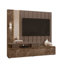 Ver imagem 2 de Estante Home Teather Zeus Para TV Até 65'' Com LED - Madetec - Imperial/Sepia
