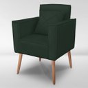 Ver imagem 3 de Poltrona Cadeira para Sala e Quarto Confortável e Reforçada Clínica e Recepção Suede