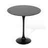 Mesa Saarinen Lateral - Preto São Gabriel 50cm de Diâmetro - 1