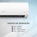 Ver imagem 7 de Ar Condicionado Aiwa Split High Wall High Inverter 24.000 Btus Frio Aws-ac-24f 220v