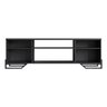 Rack Sala Mesa P/ Tv Aparador Industrial Telado Metal Preto:preto - 3