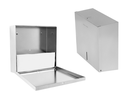 Ver imagem 1 de Dispenser de Papel Toalha Calha Úmida Pro em Aço Inox Escovado